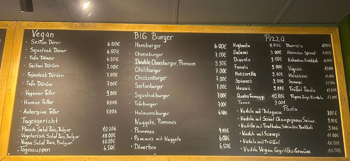 Speisekarte photo 2
