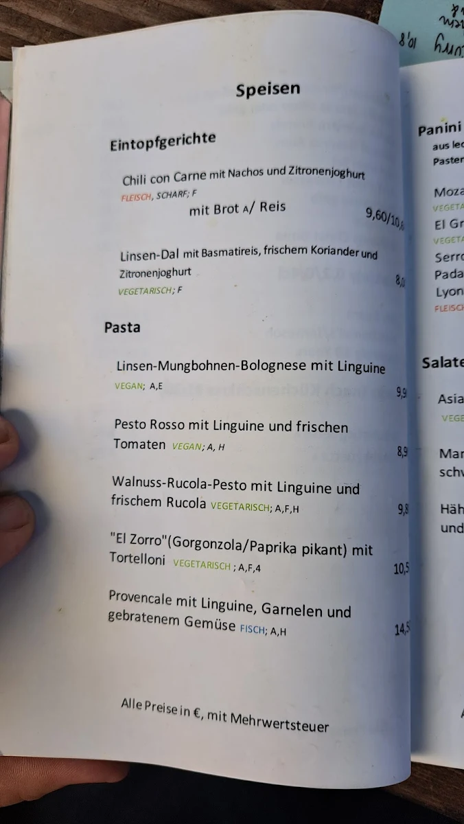 Speisekarte photo 3