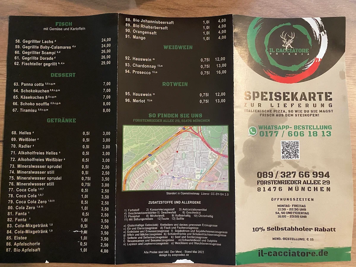 Speisekarte photo 1