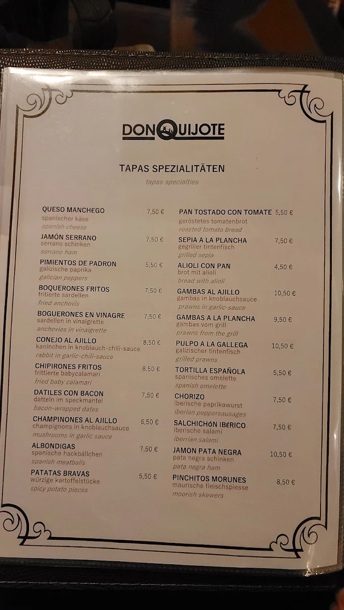Speisekarte photo 1