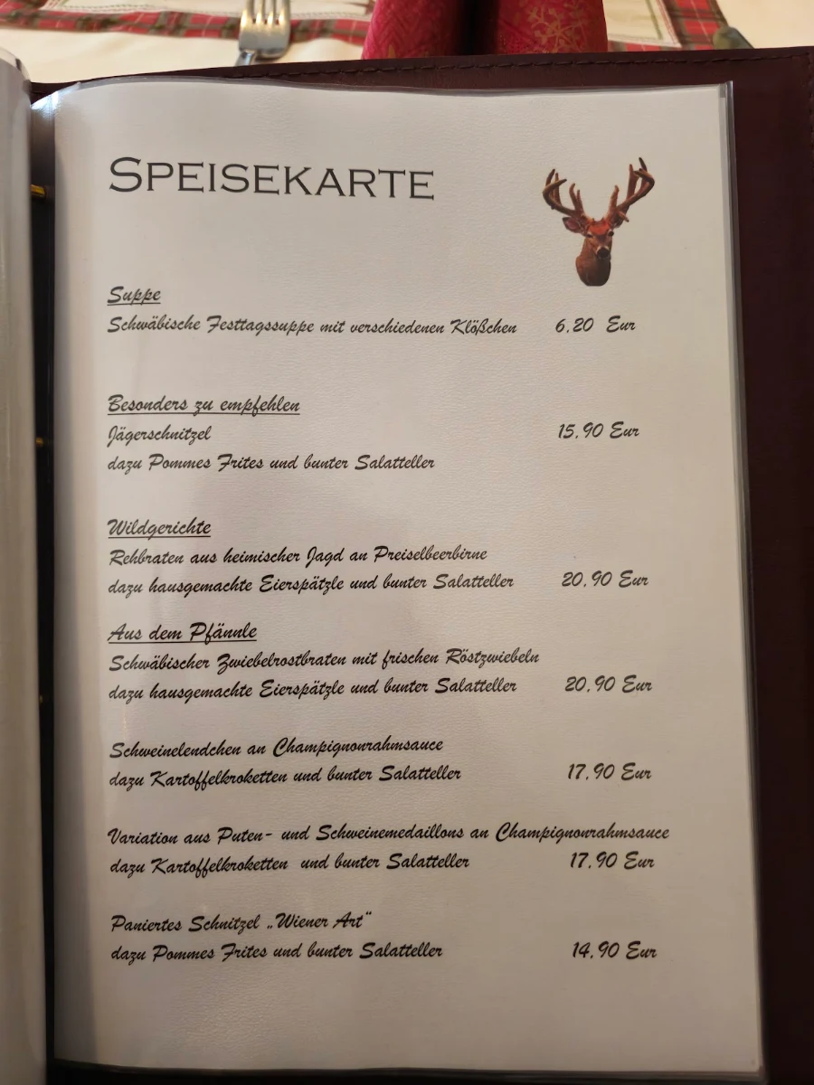 Speisekarte photo 1