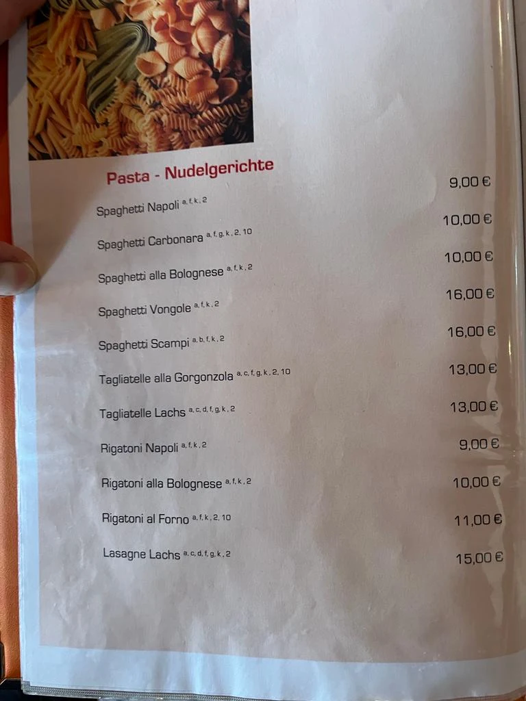 Speisekarte photo 5