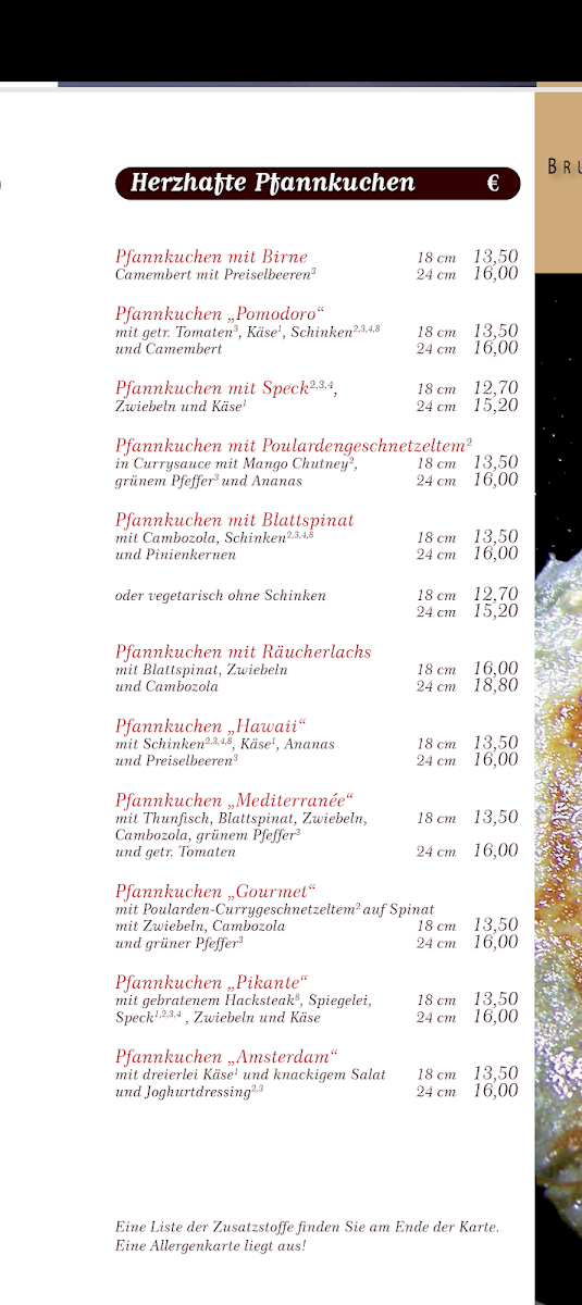 Speisekarte photo 6
