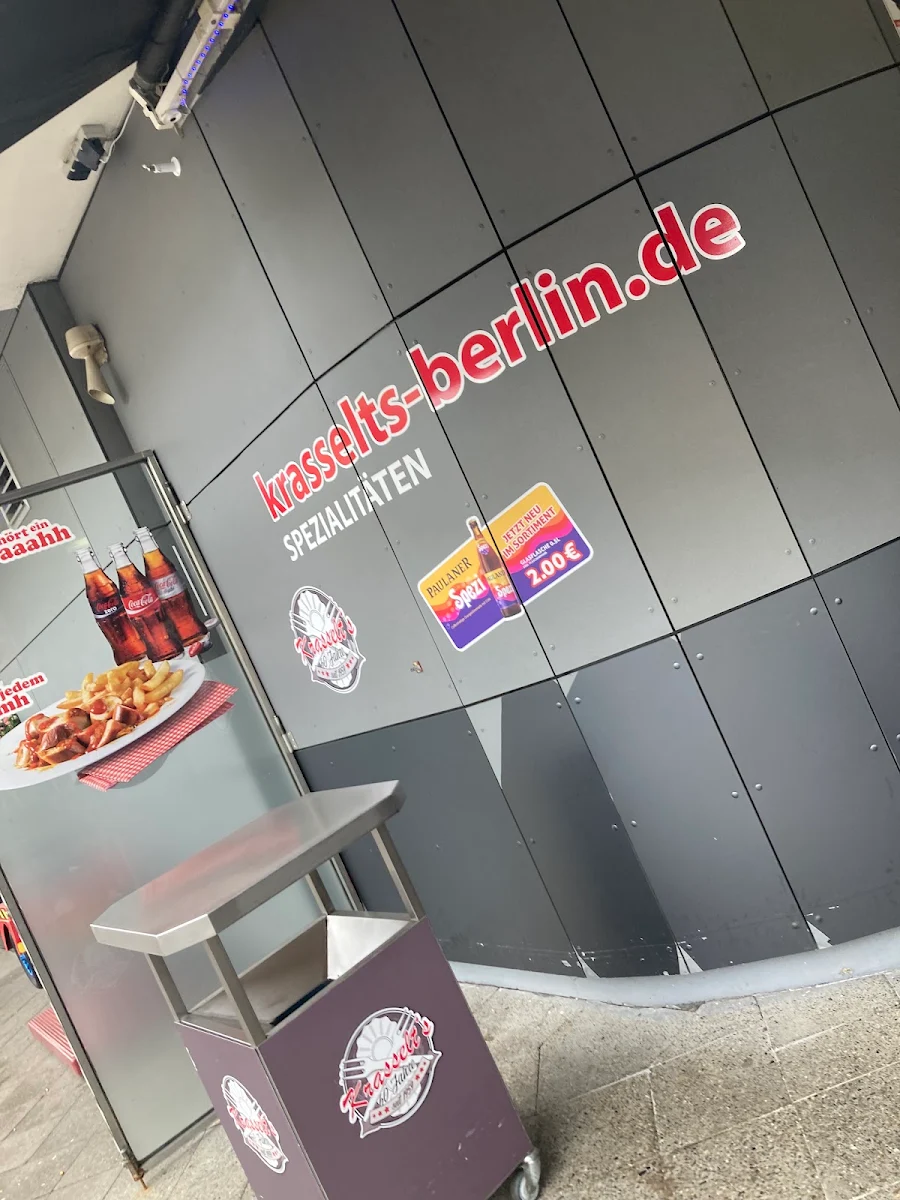 Speisekarte, Krasselt's Imbiss Berlin