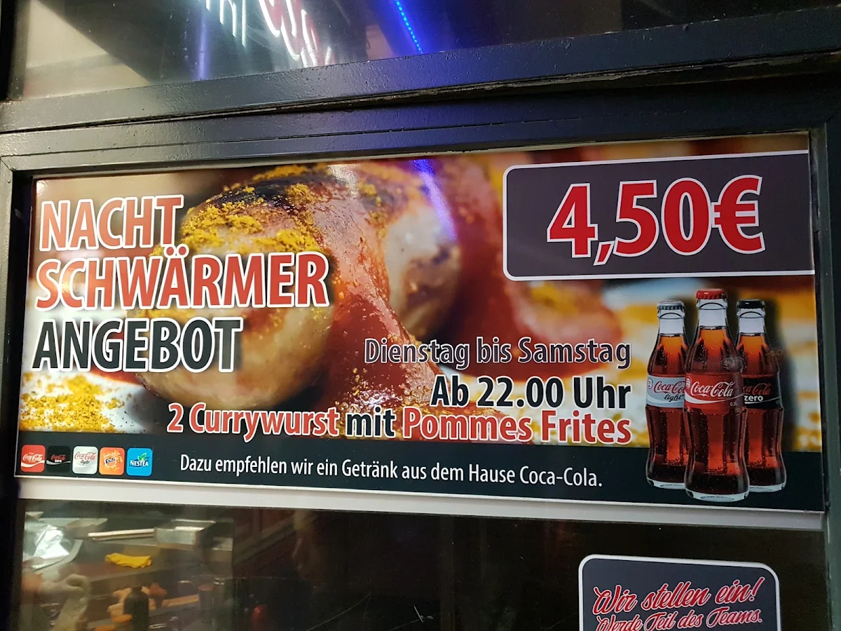 Speisekarte, Krasselt's Imbiss Berlin