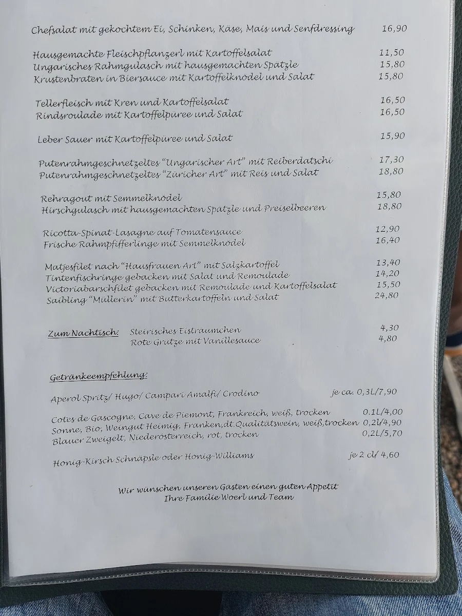 Speisekarte photo 1