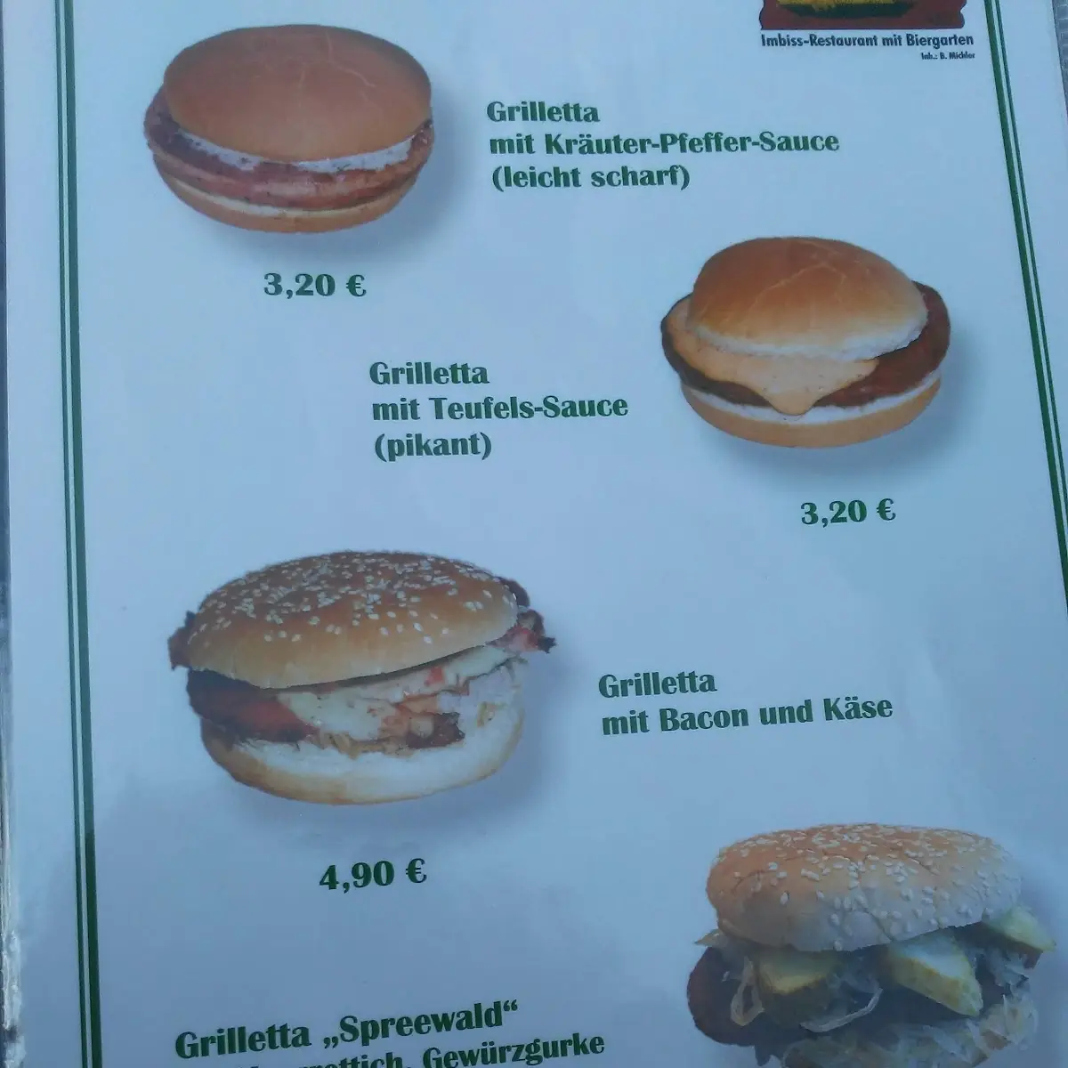 Speisekarte photo 5