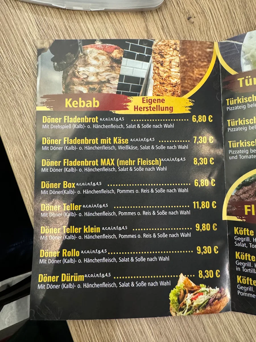 Speisekarte photo 4