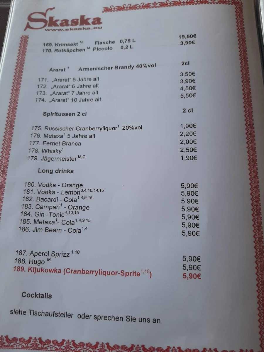 Speisekarte photo 10