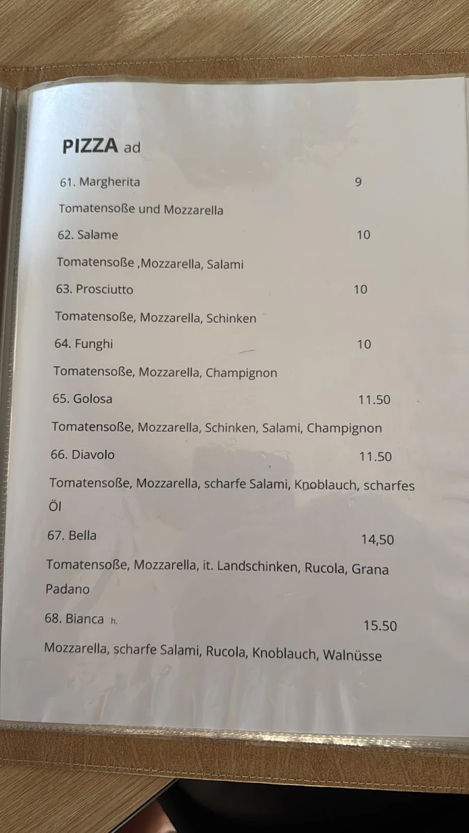 Speisekarte photo 3