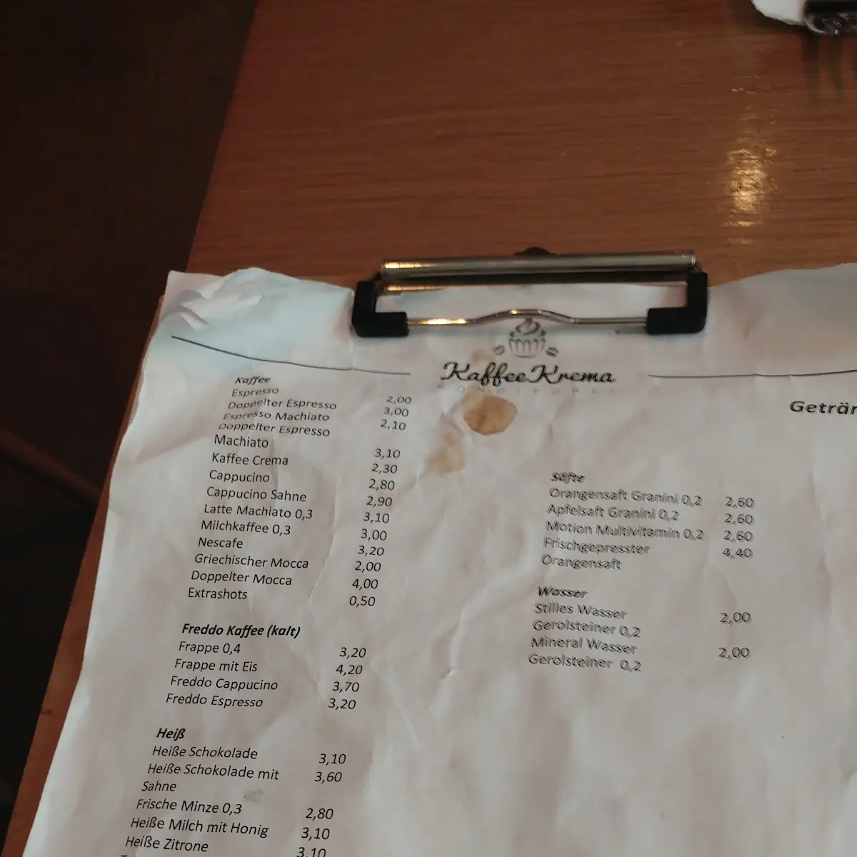 Speisekarte photo 6
