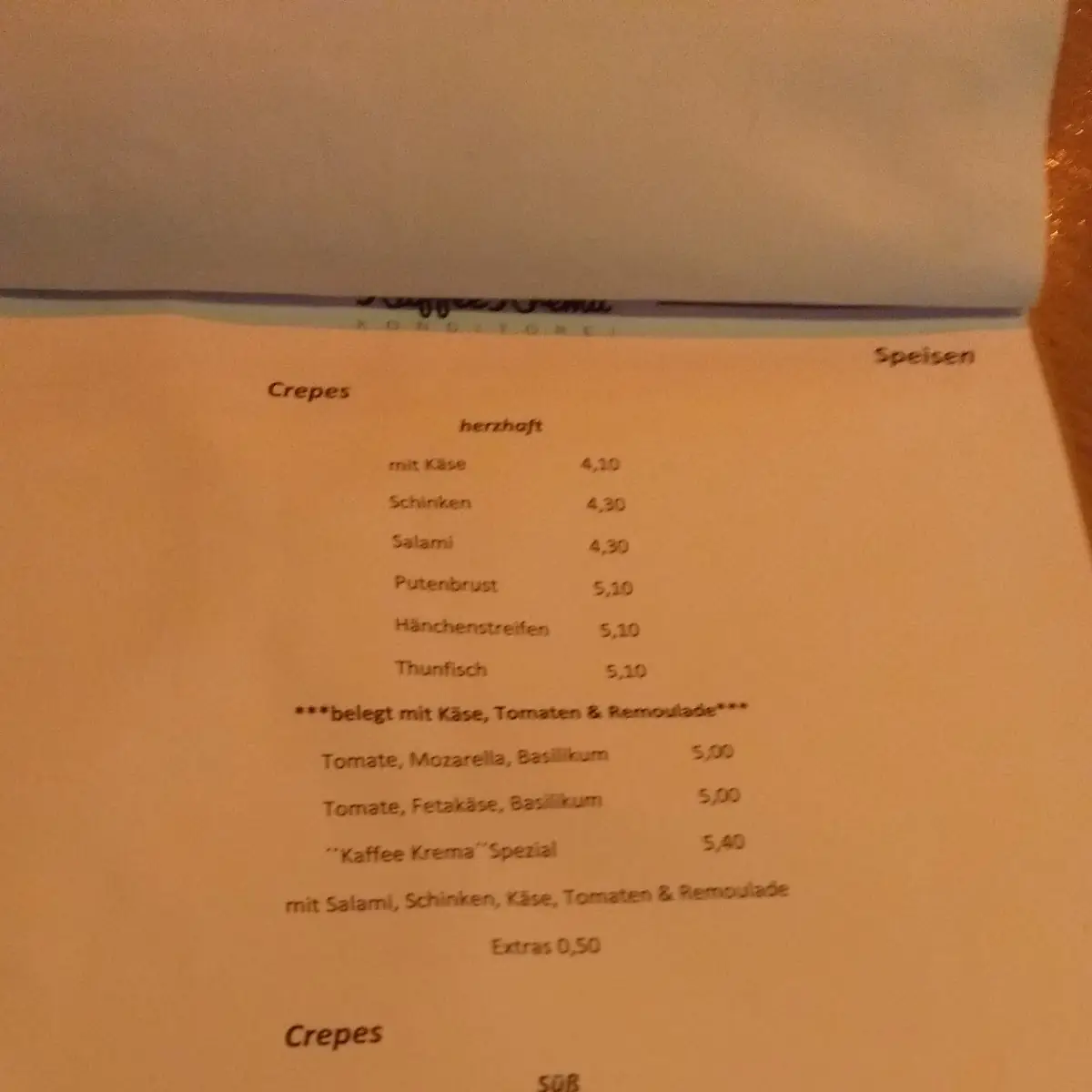 Speisekarte photo 7