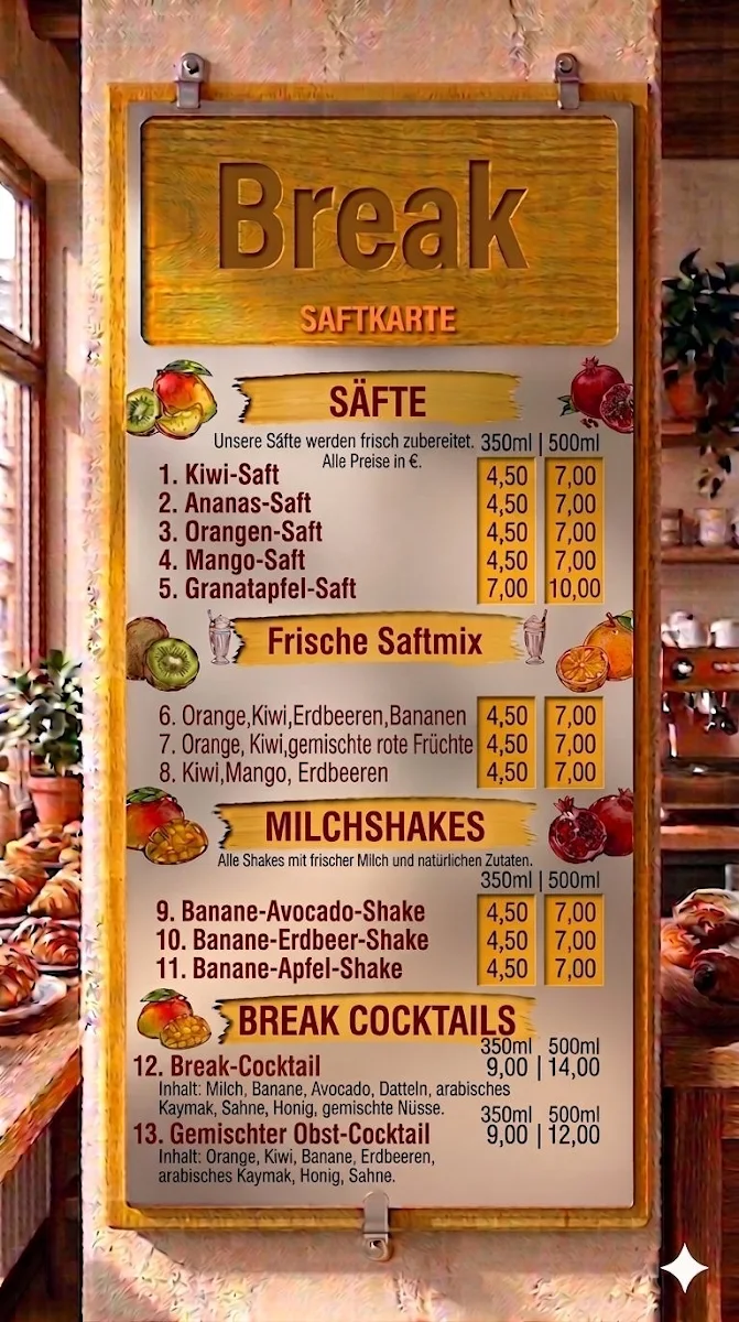 Speisekarte photo 1