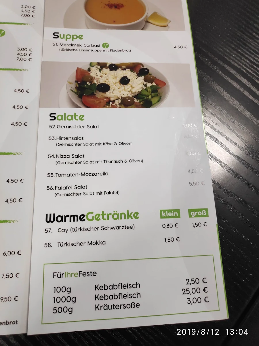 Speisekarte photo 3