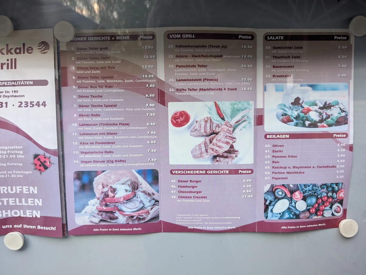 Speisekarte photo 2