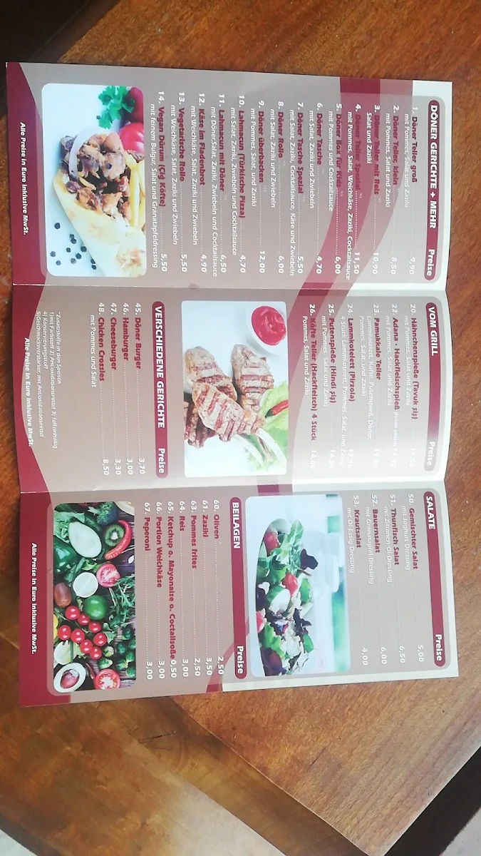 Speisekarte photo 3