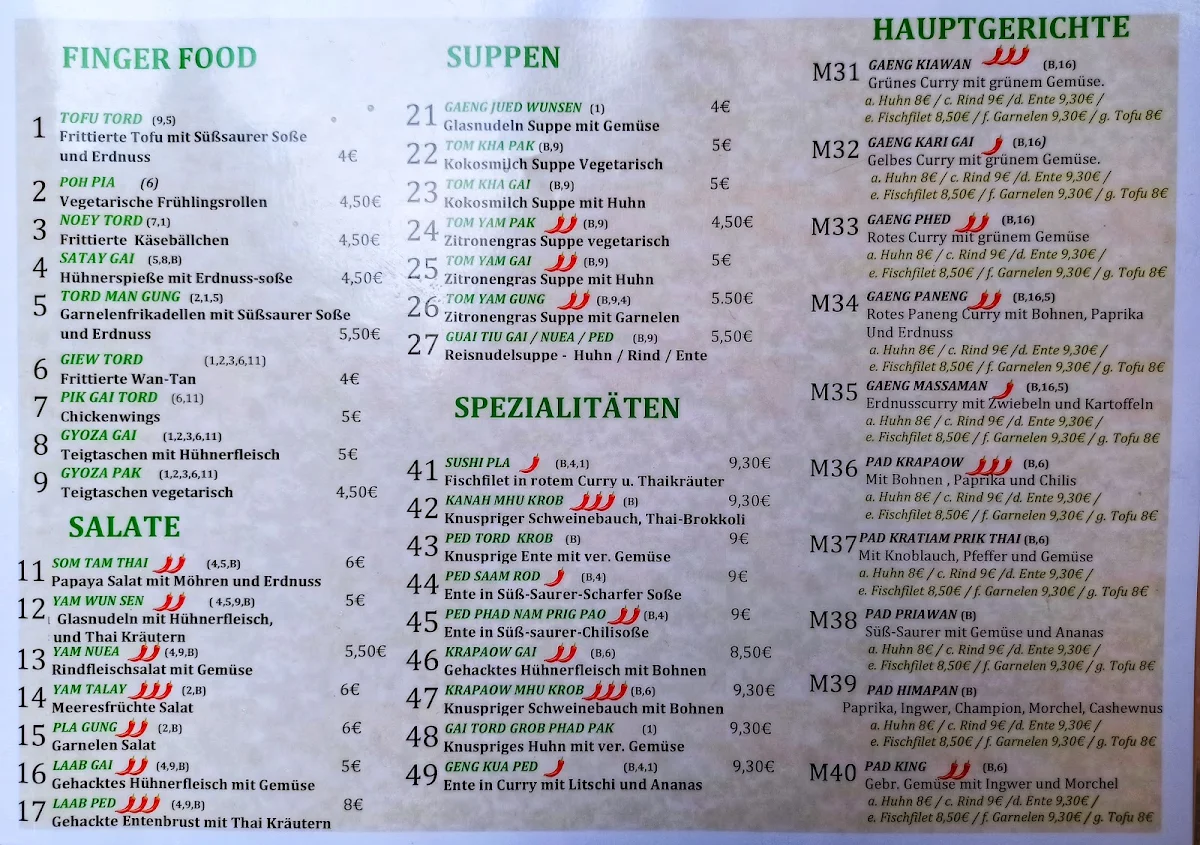 Speisekarte photo 9
