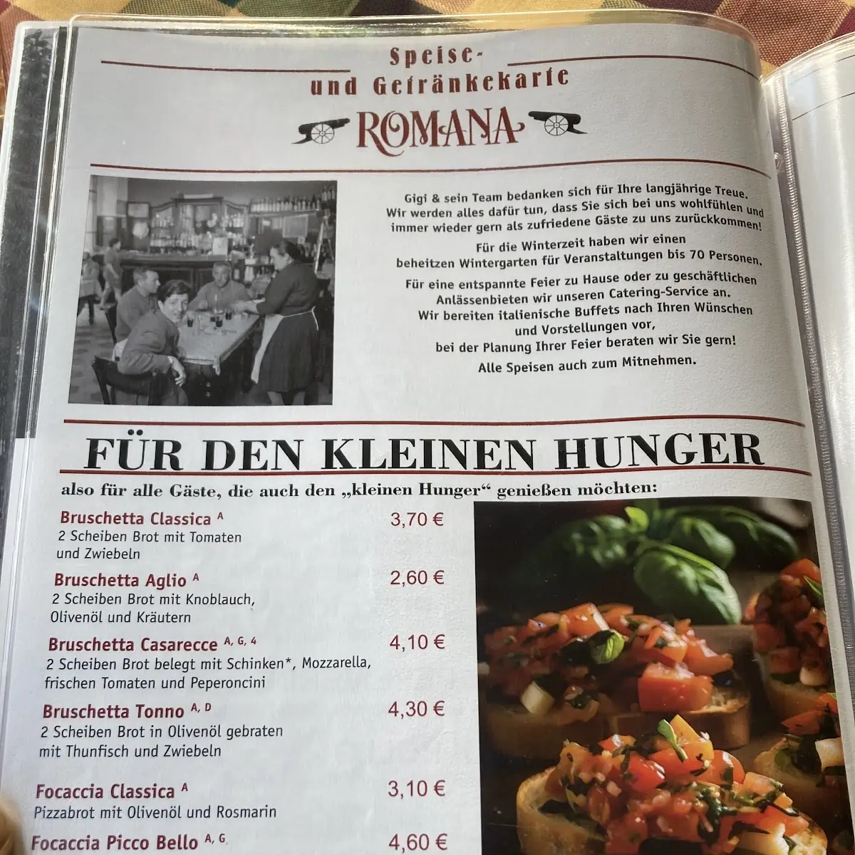 Speisekarte photo 4