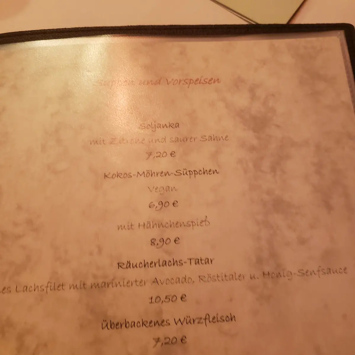 Speisekarte photo 7