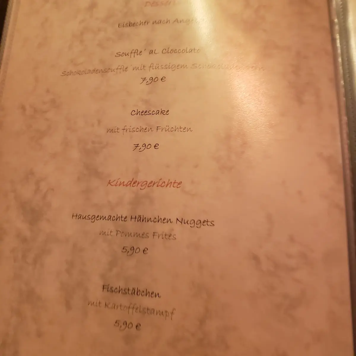 Speisekarte photo 9
