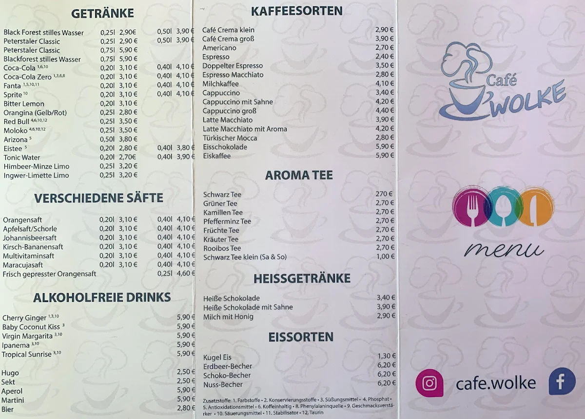 Speisekarte photo 1
