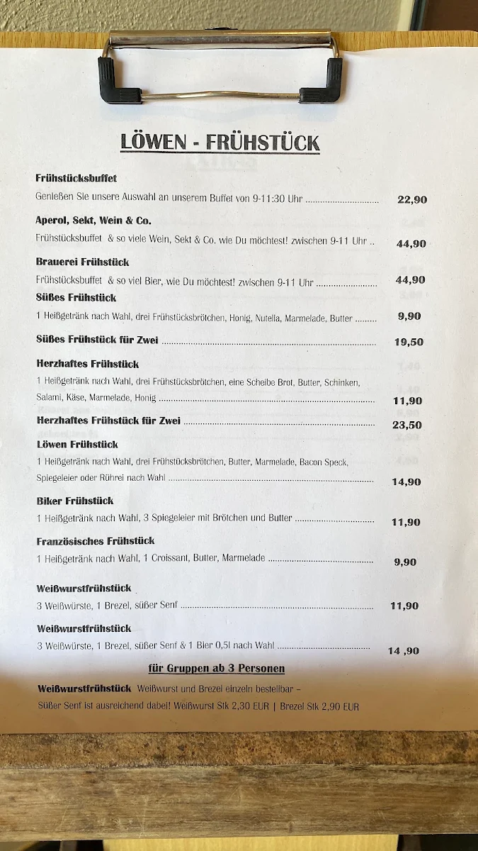 Speisekarte photo 4