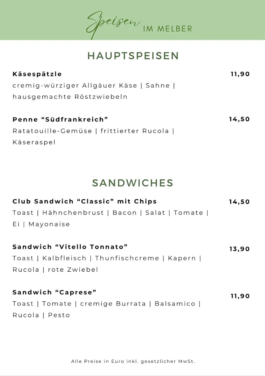 Speisekarte photo 4