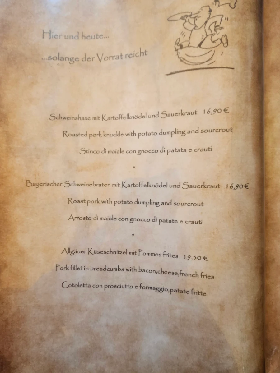 Speisekarte photo 3