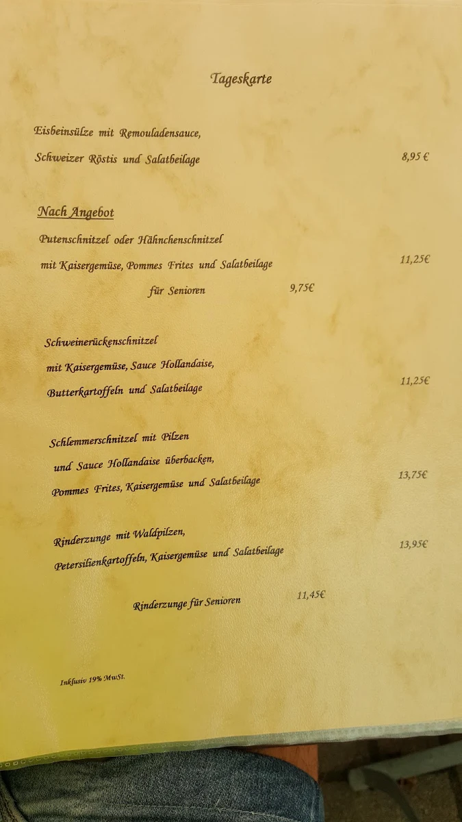 Speisekarte photo 1