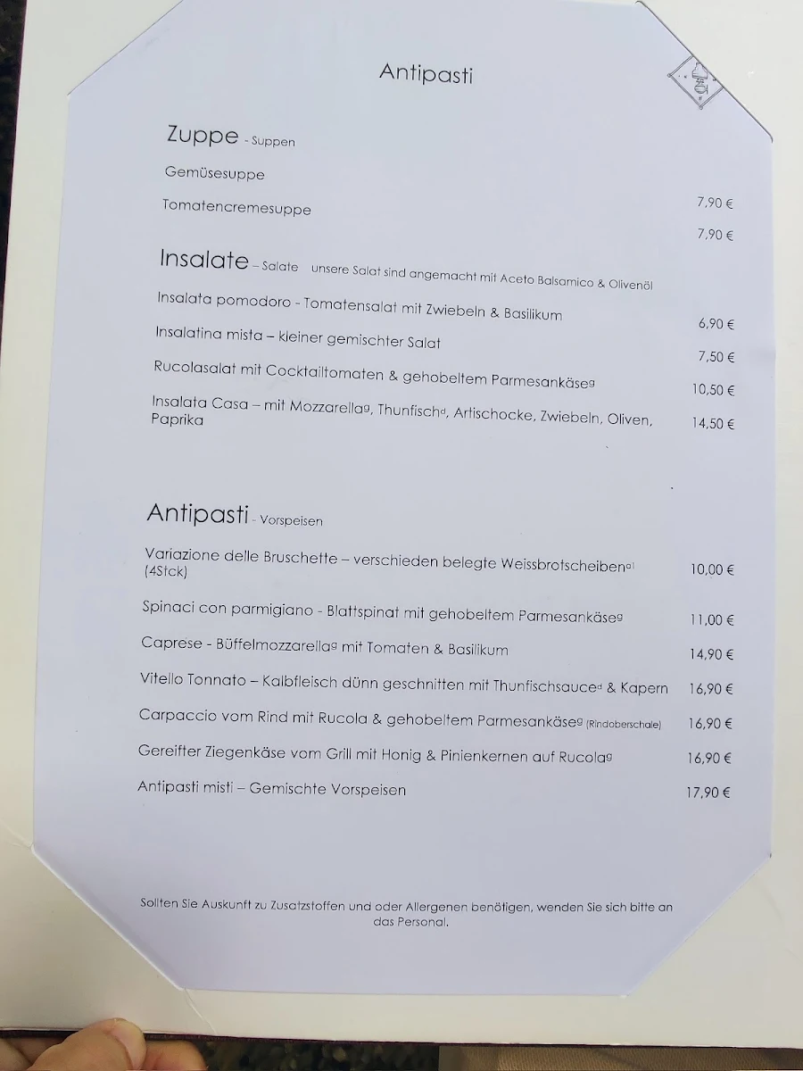 Speisekarte photo 4
