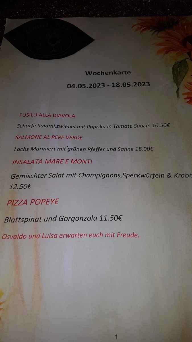 Speisekarte photo 3