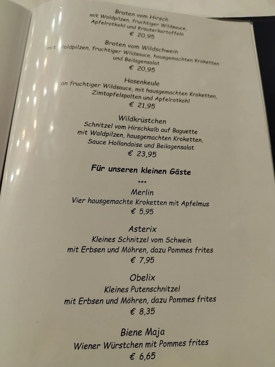 Speisekarte photo 2