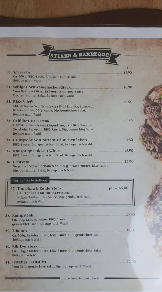 Speisekarte photo 6