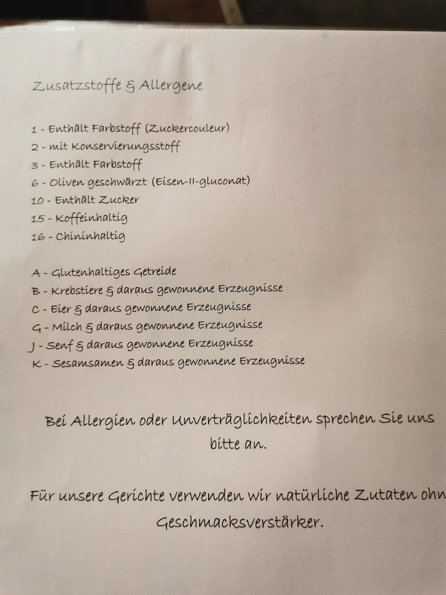 Speisekarte photo 10