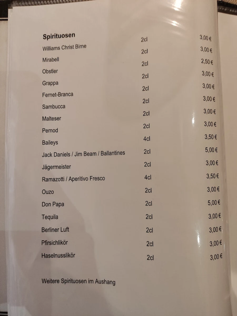 Speisekarte photo 4