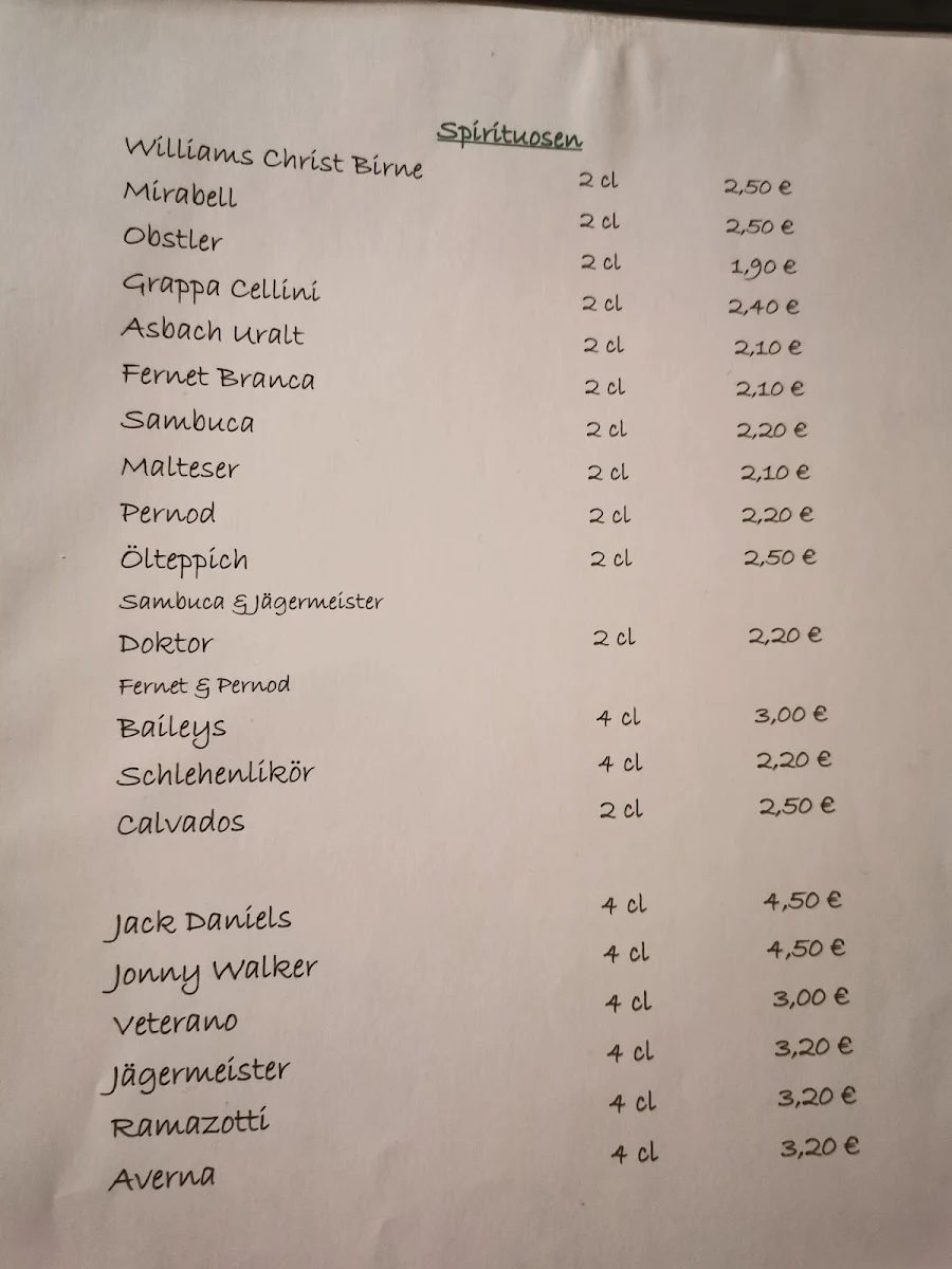 Speisekarte photo 5