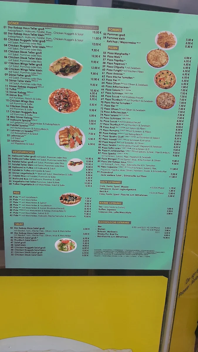 Speisekarte photo 3