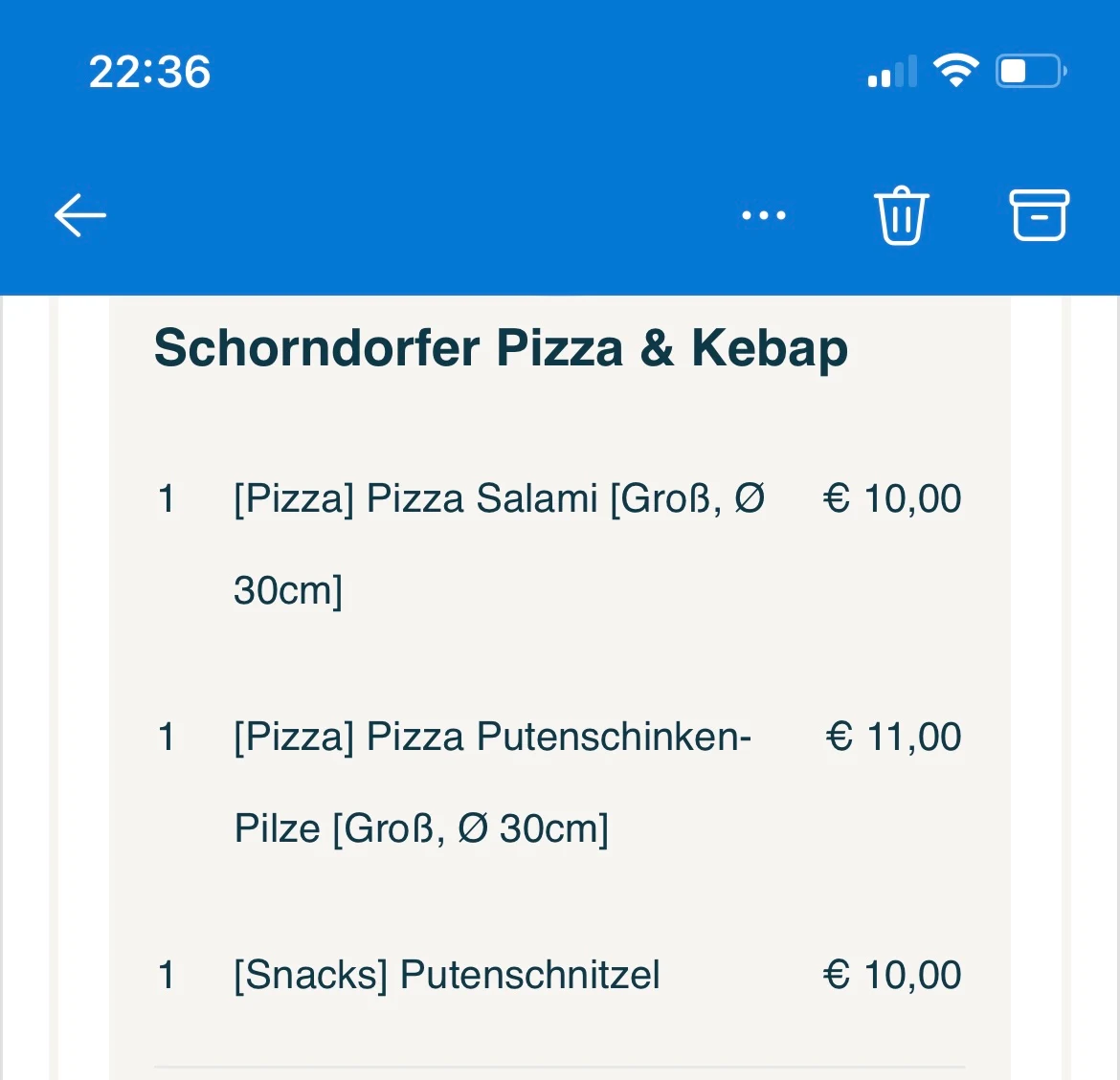 Speisekarte photo 2