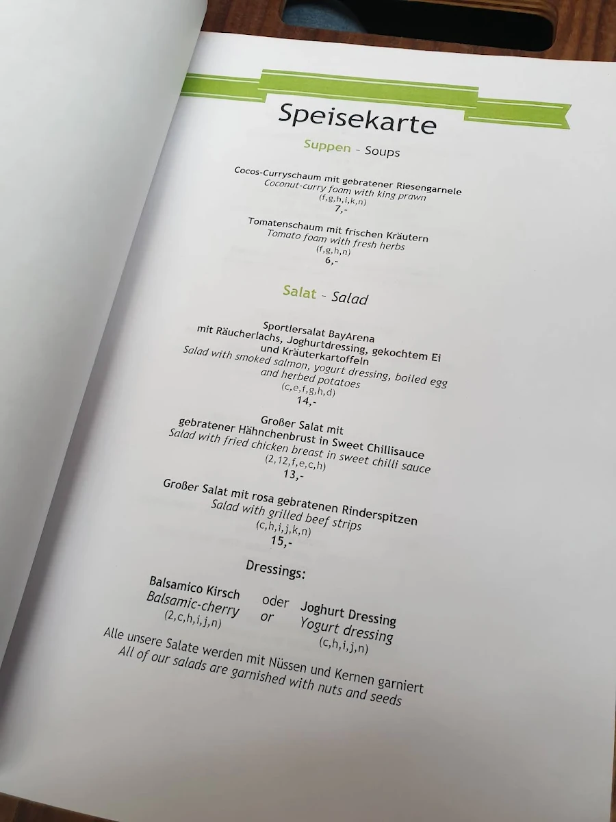 Speisekarte photo 2