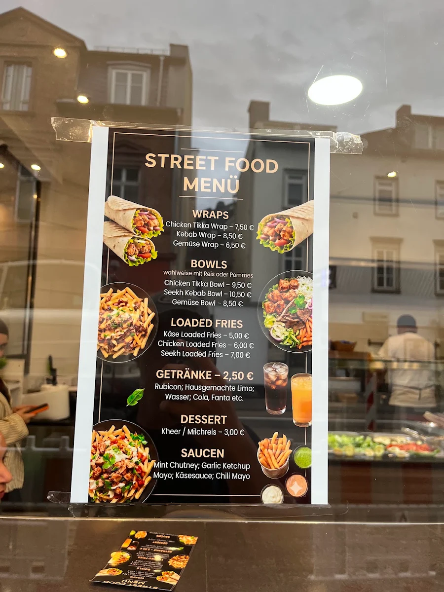 Speisekarte, Street Food
