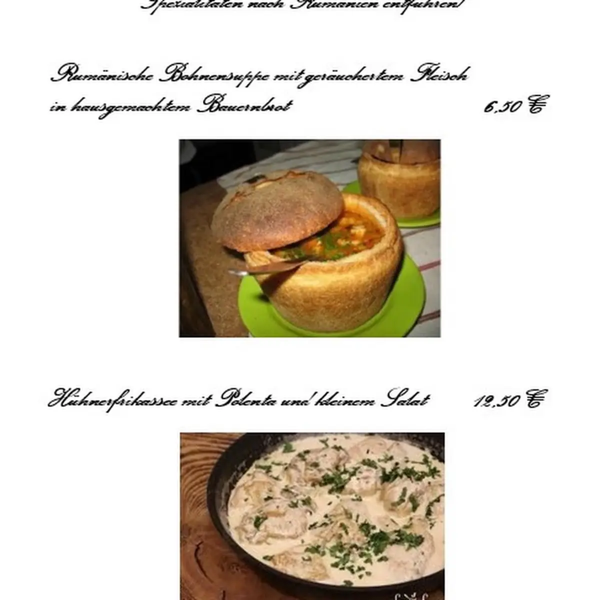 Speisekarte photo 10