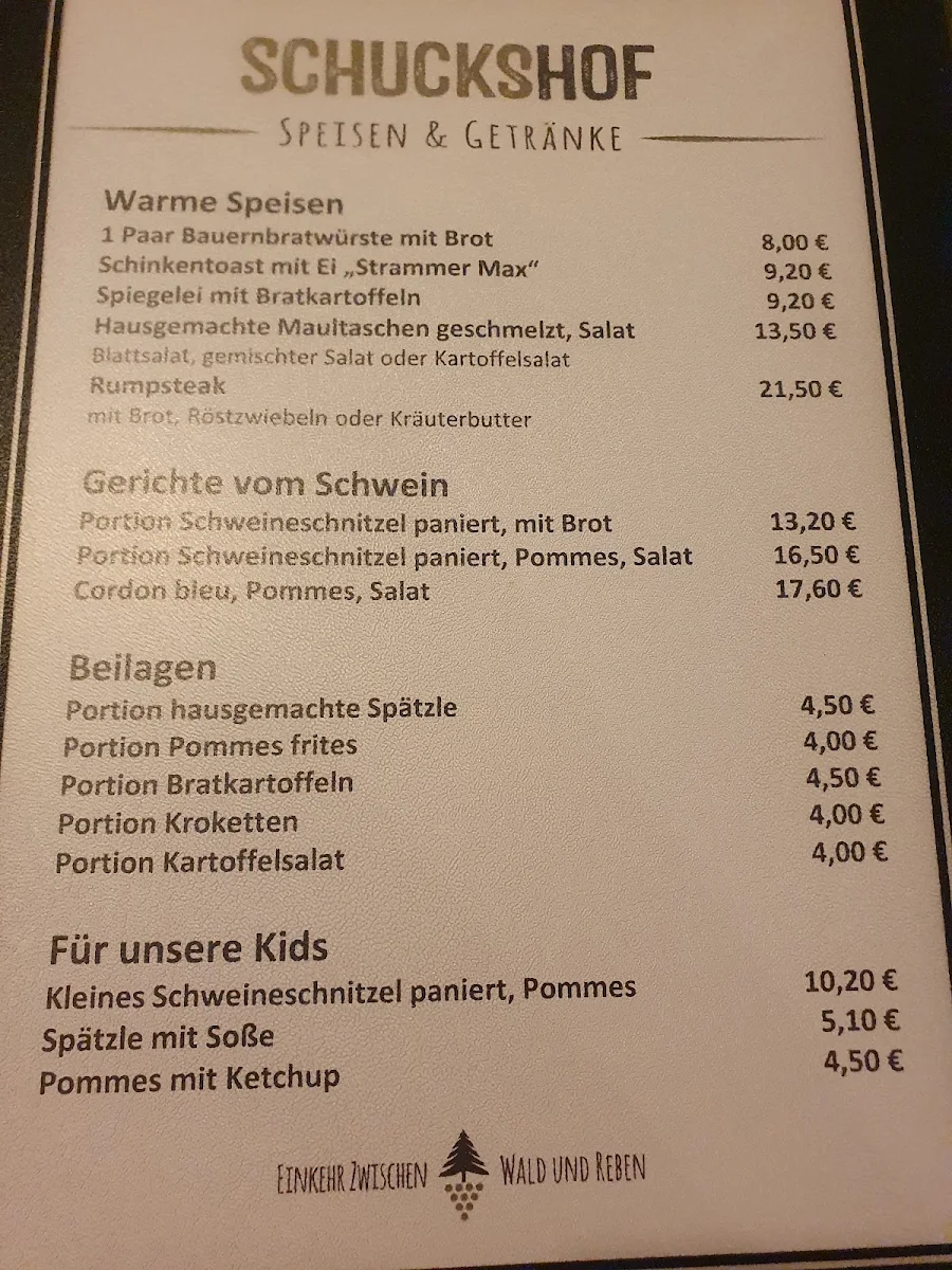 Speisekarte photo 1