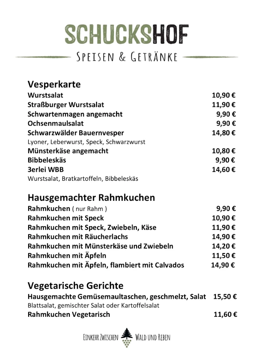 Speisekarte photo 3