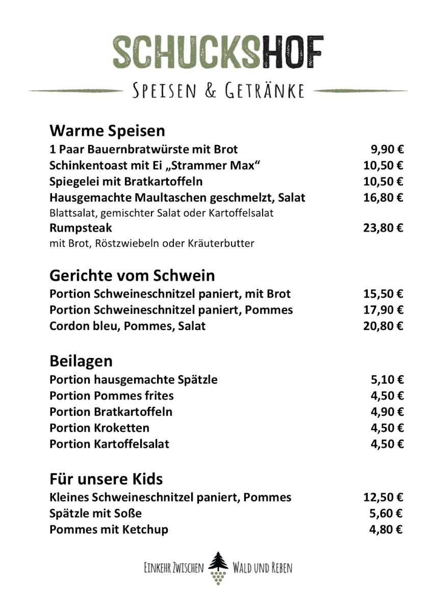 Speisekarte photo 4