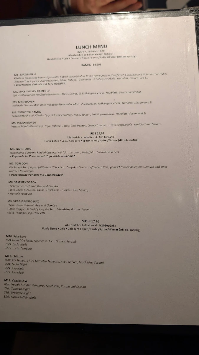 Speisekarte photo 1