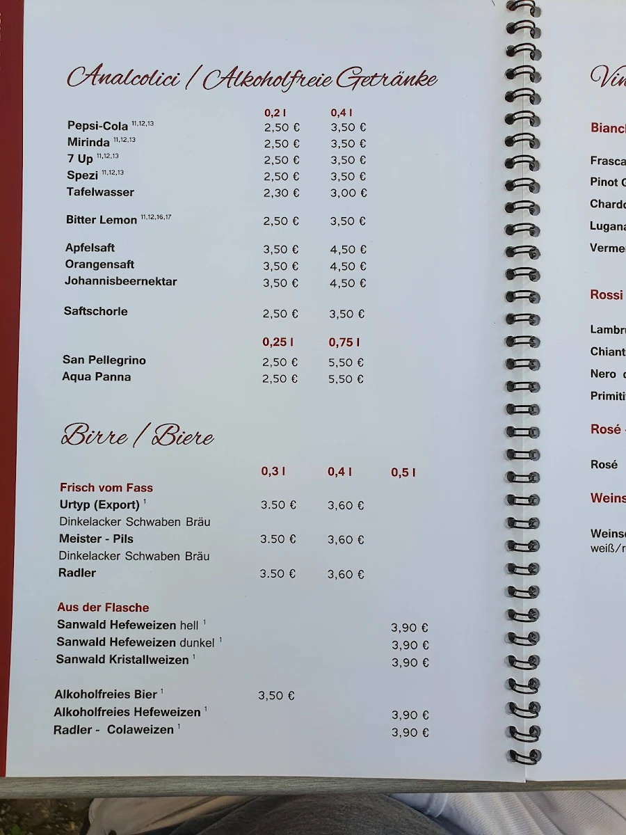 Speisekarte photo 1
