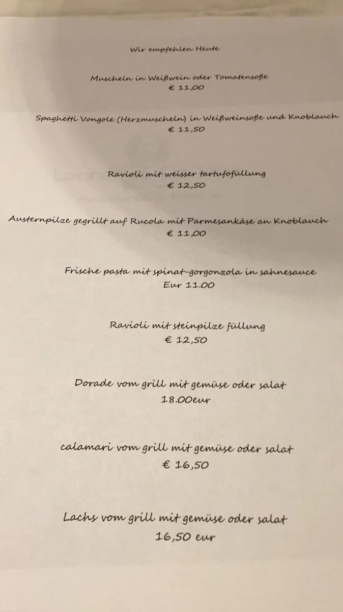 Speisekarte photo 6