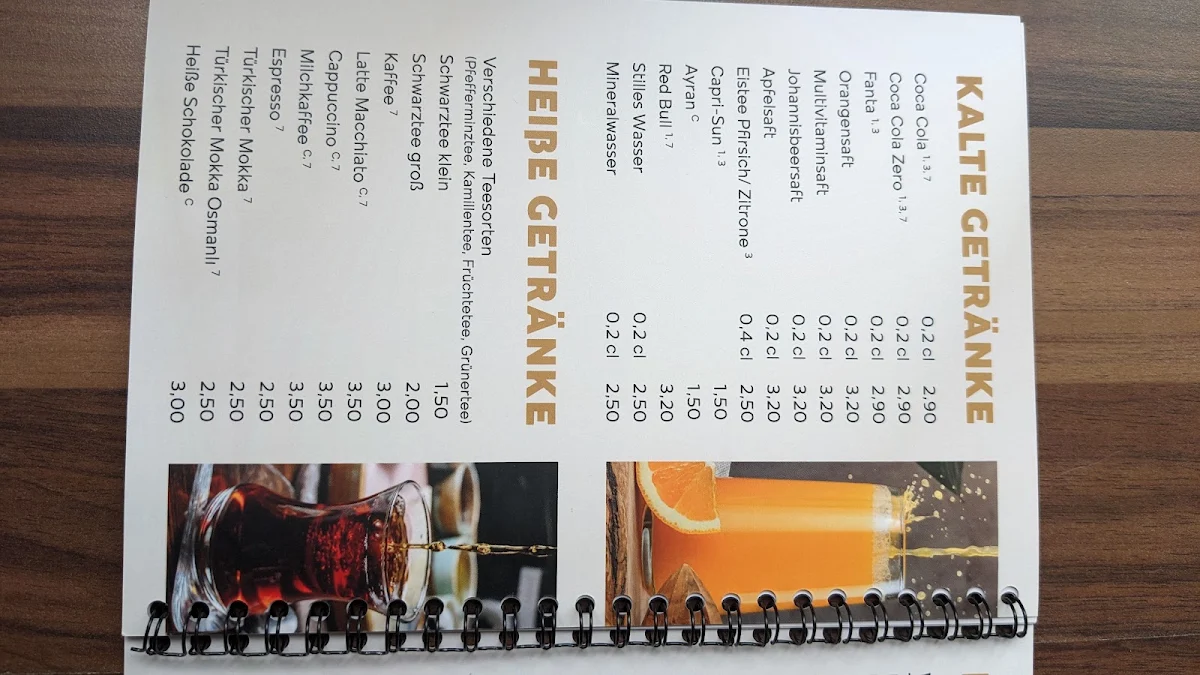 Speisekarte photo 3
