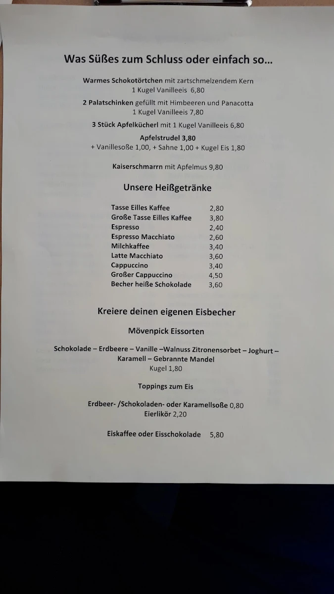 Speisekarte photo 2