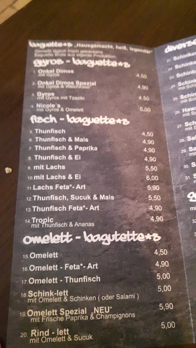 Speisekarte photo 8